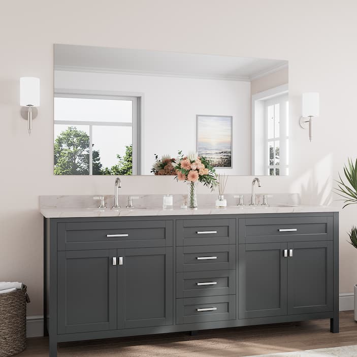 Frameless Bathroom Mirrors