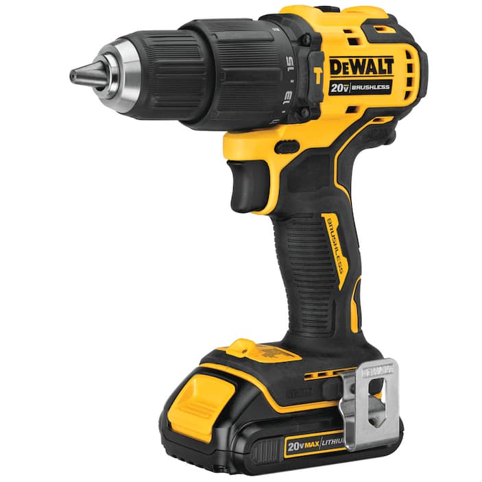 DEWALT XR 20-volt Max Variable Speed Brushless 1/2-in Drive Cordless Impact  Wrench (Battery Included) in the Impact Wrenches department at
