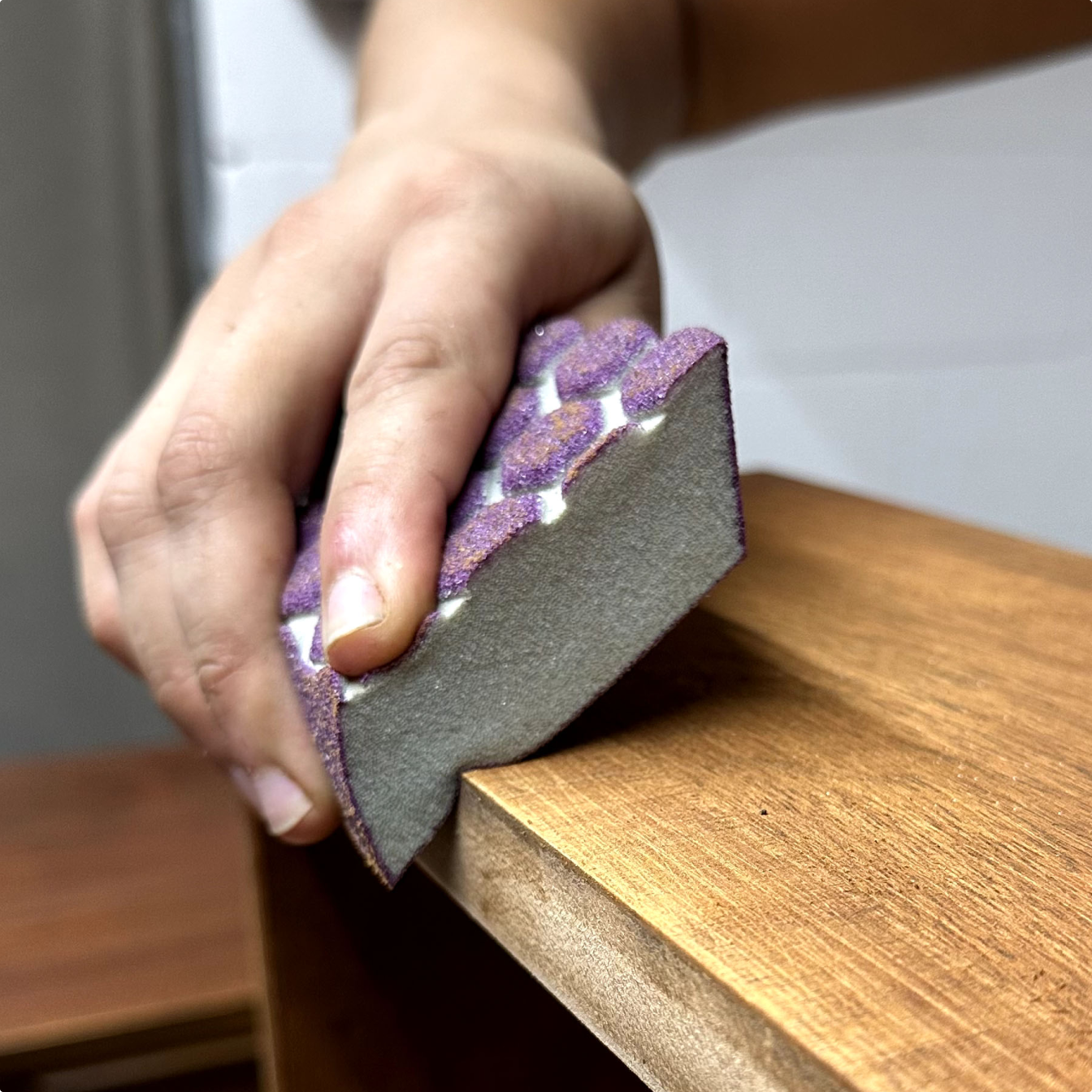 SAND FASTER* WITH PRO GRADE PRECISION 3-IN-1 SPONGES SAND FASTER* WITH PRO GRADE PRECISION 3-IN-1 SPONGES