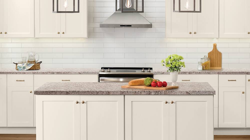 Avondale Cabinets in Antique White