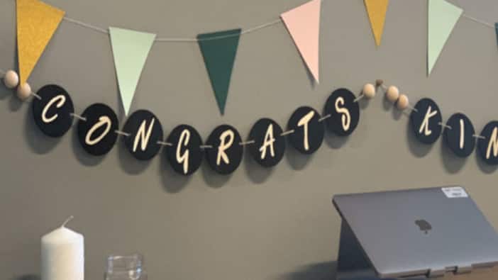 Congrats Garland