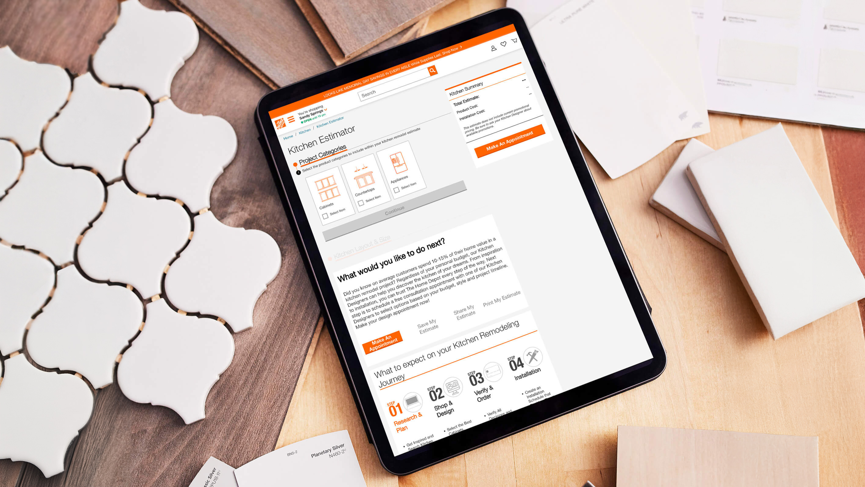 Free Kitchen Estimator