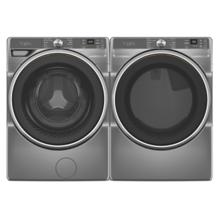Front Load Laundry Pair in Core Silver