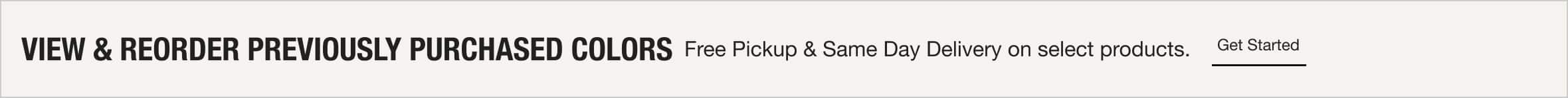 GET PRE-PURCHASED PAINT FAST Banner
