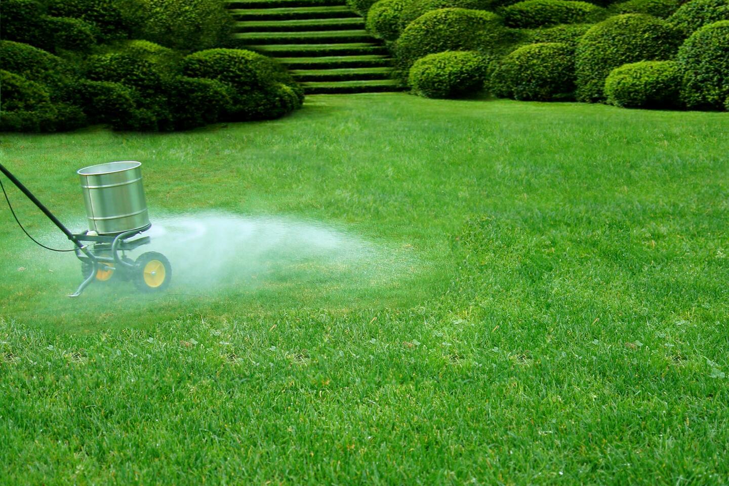Lawn supplies top