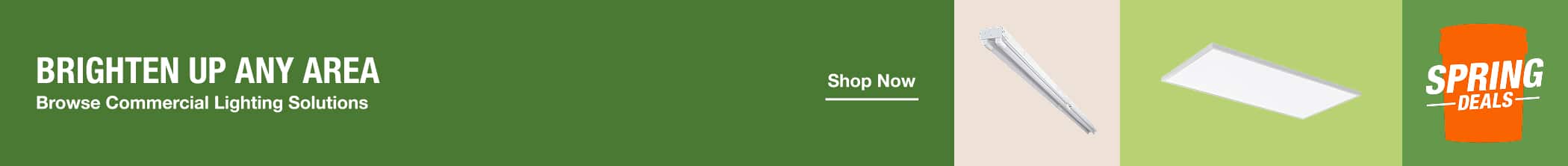 Brighten Up Any Area Browse Commercial Lighting Solutions