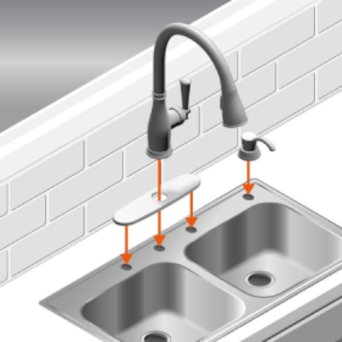 Image for 4-Hole Sink Faucets