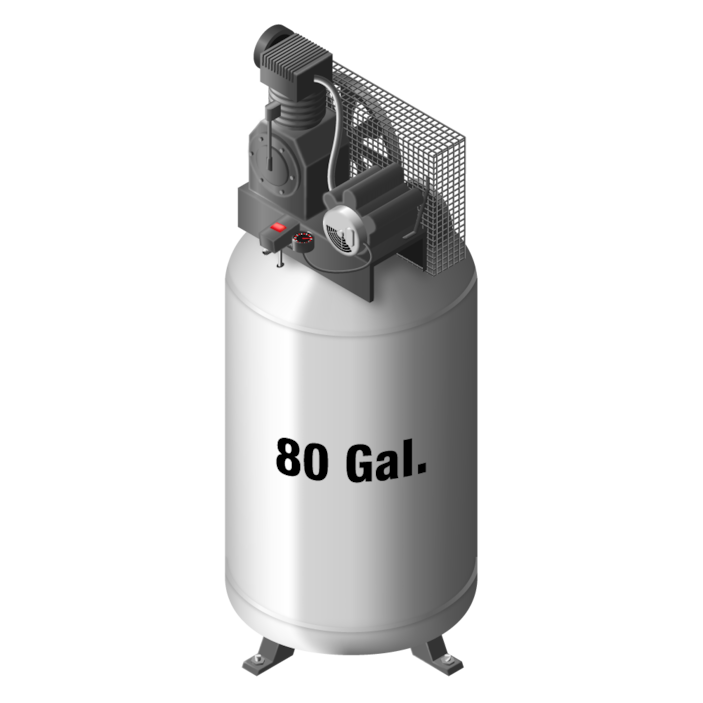 80 Gal. Air Compressors