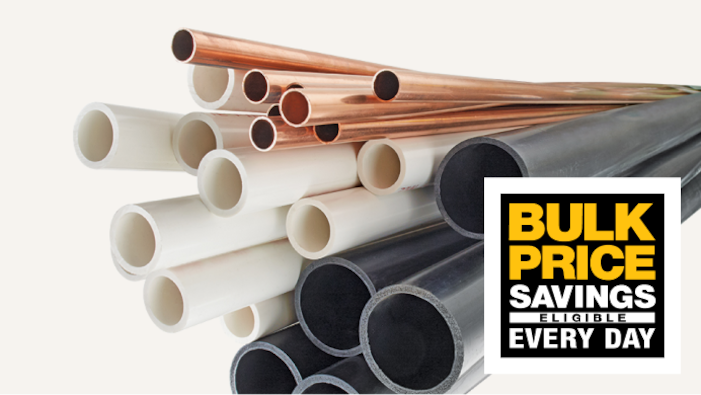 Up to 20% Off Pipe & Fittings