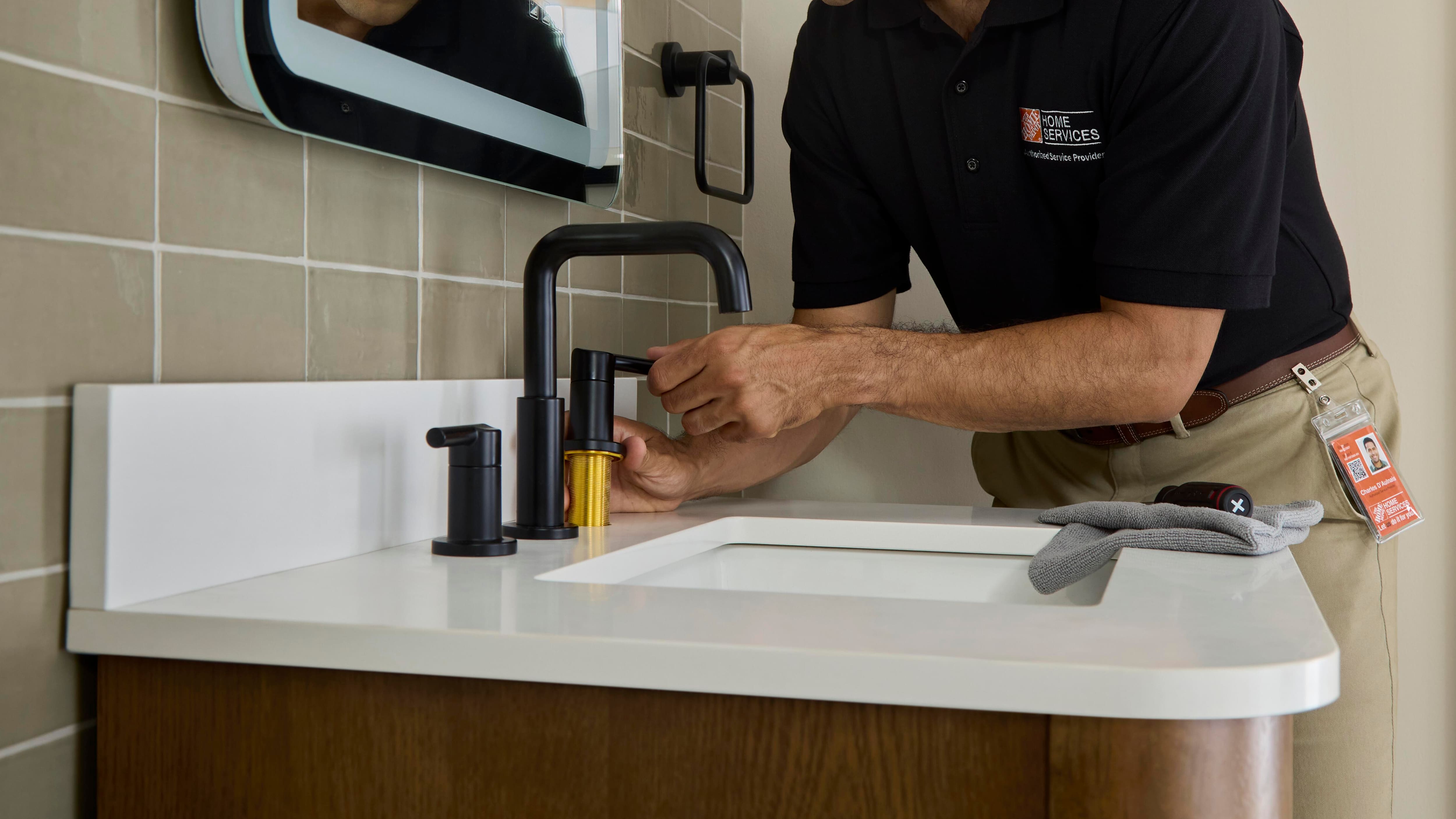 Image for BATHROOM SINK INSTALLATION  