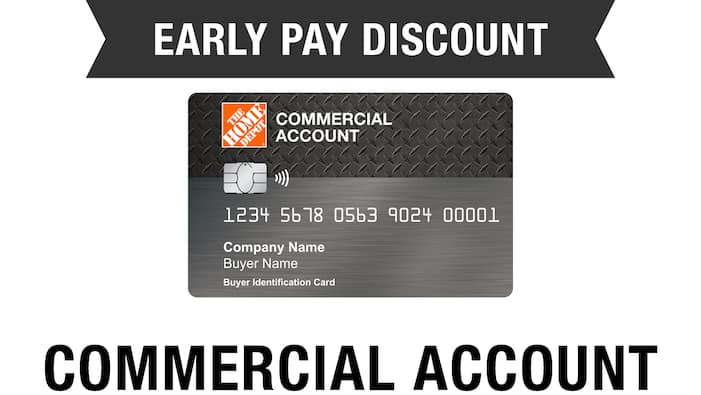 Early Pay Discount - Commercial Account
