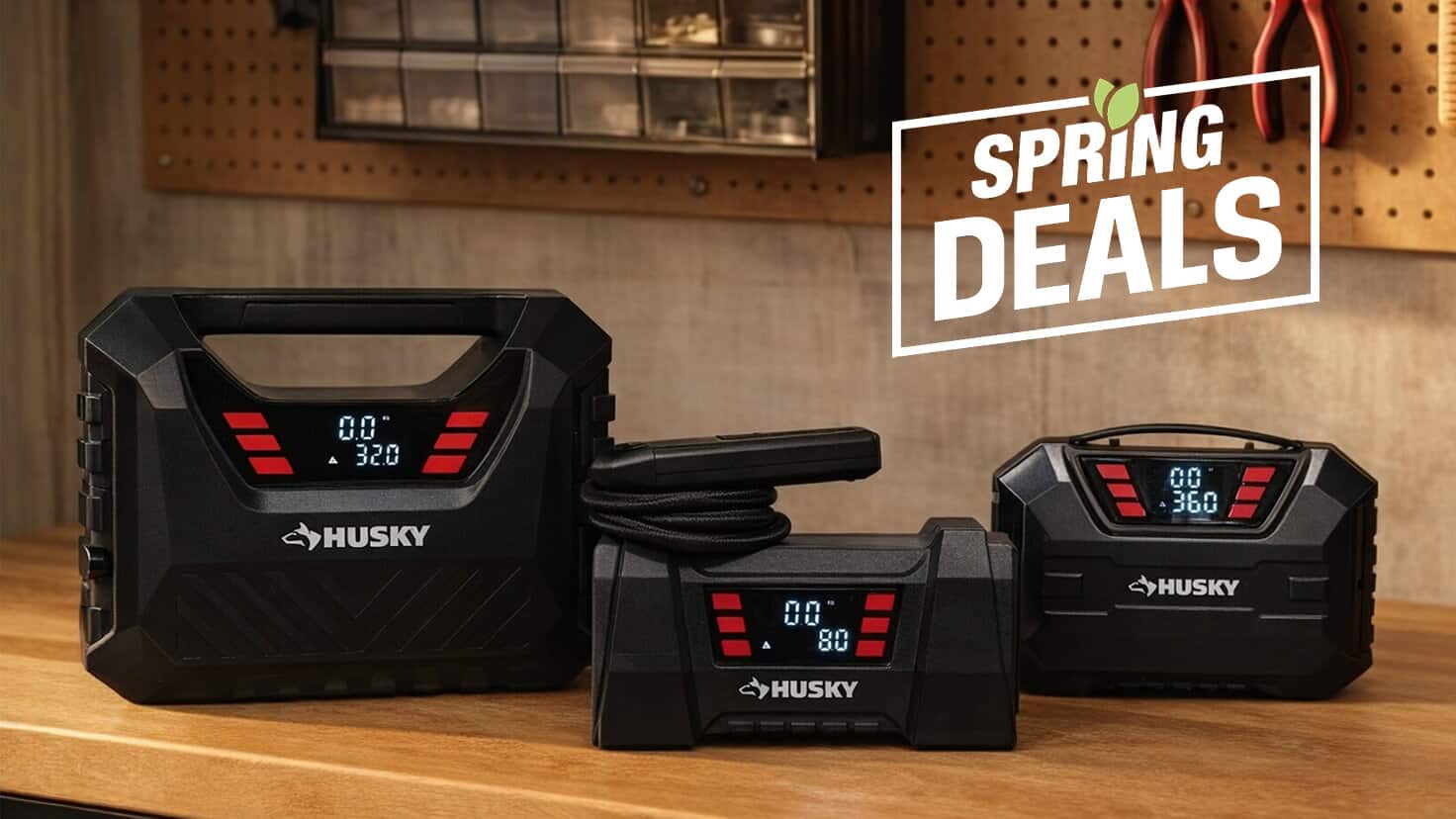 Up to 35% off select air compressors