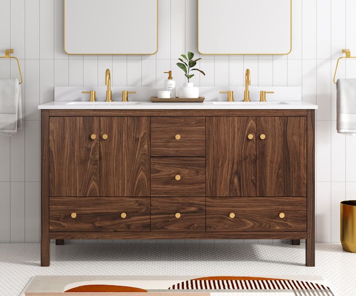  Double-Sink Bathroom Vanities