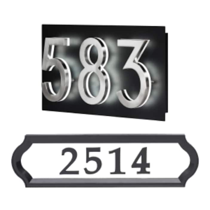 Address Plaques