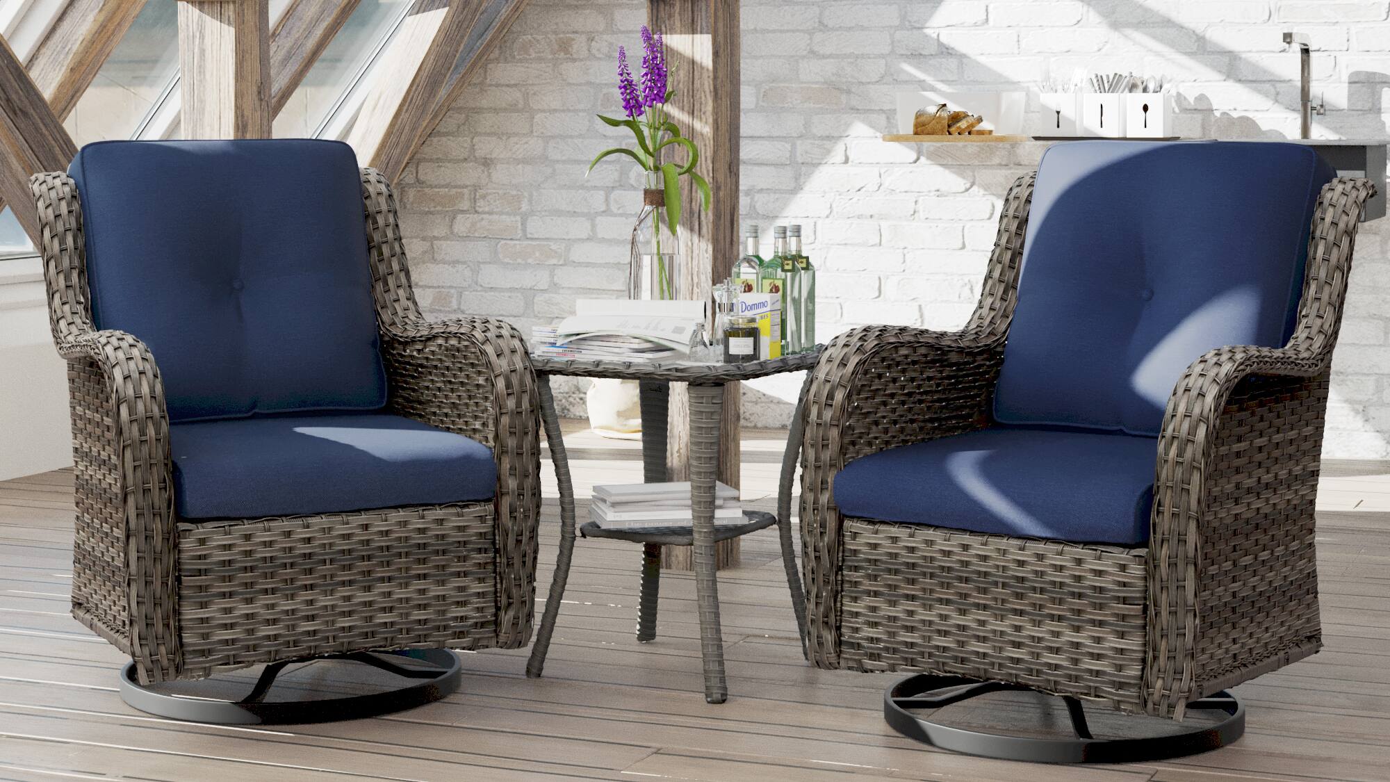 Home Depot Metal Chairs Patio Furniture The Home Depot