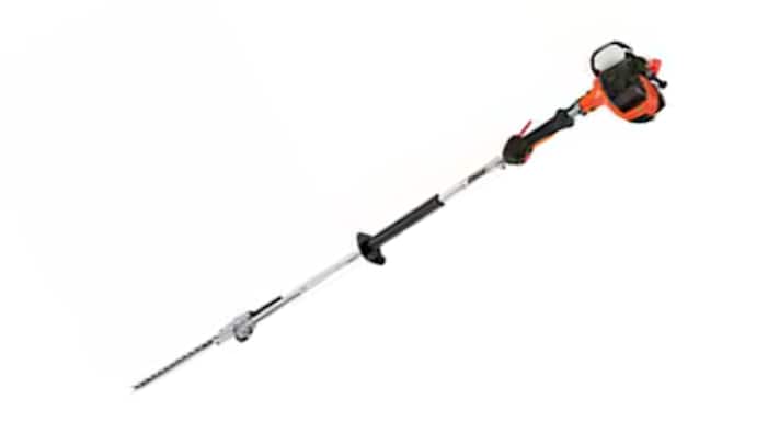 Gas Hedge Trimmer on Pole