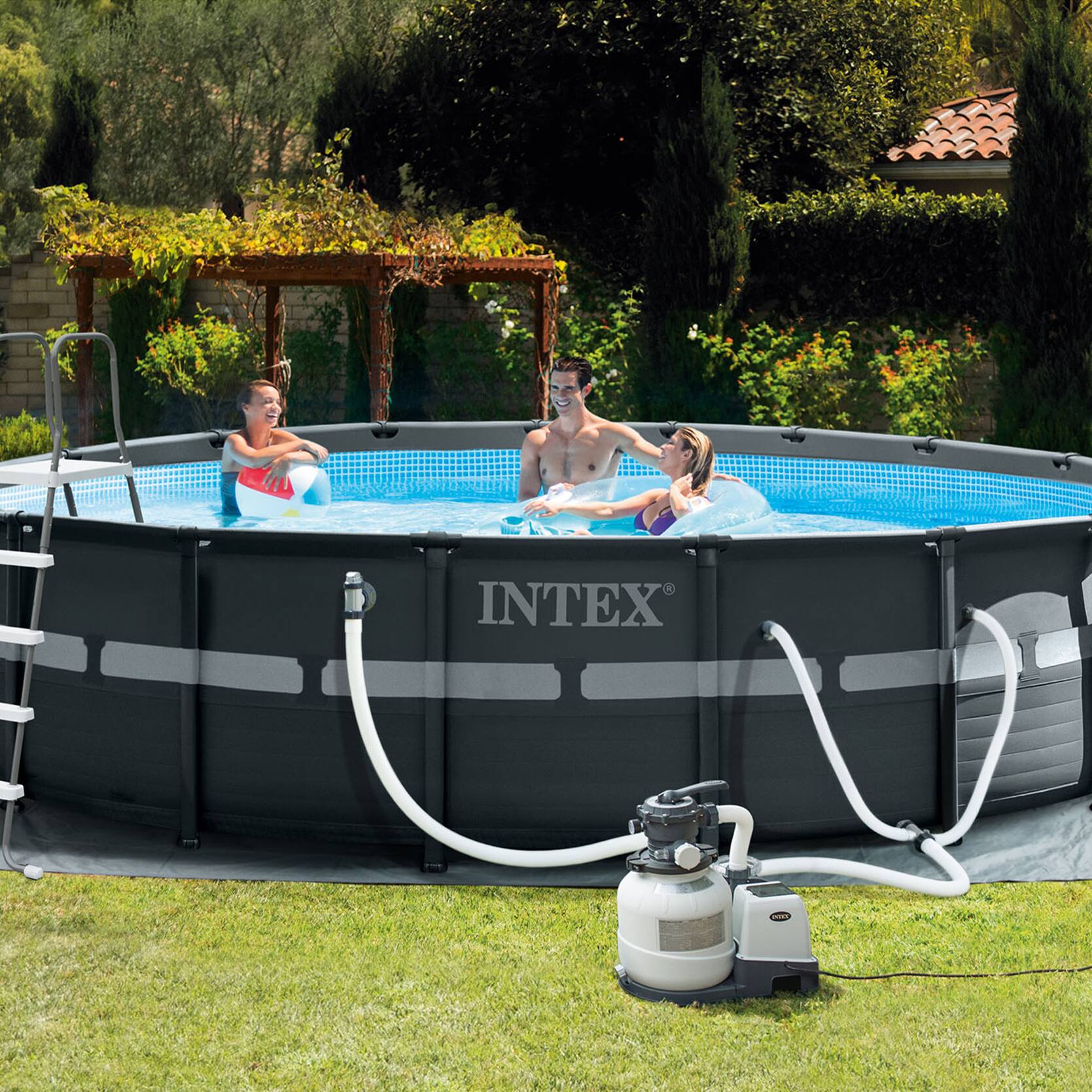 Round Above Ground Pools