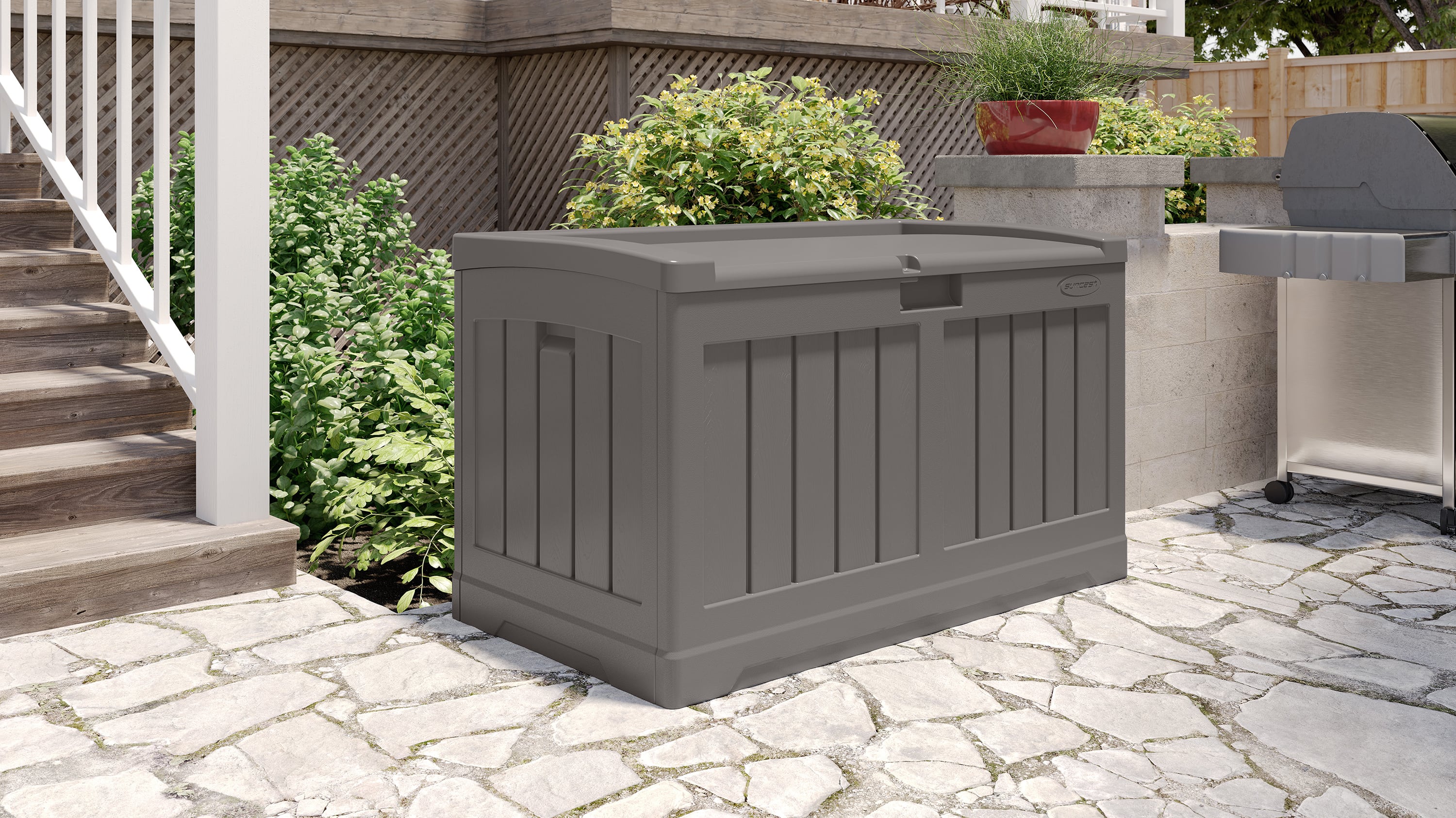 Image for STYLISH OUTDOOR PATIO STORAGE