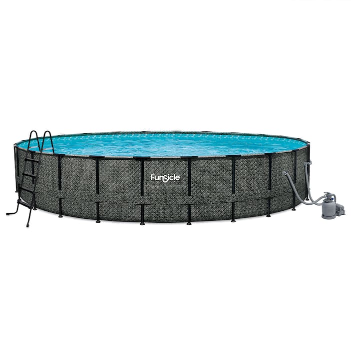 24 ft. Round Above Ground Pools