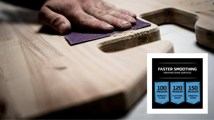 100-150 Grit Sandpaper 100-150 Grit Sandpaper