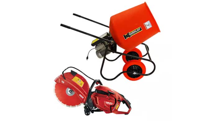 Concrete Mixers & Grinders