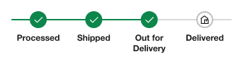 Your order is out for delivery