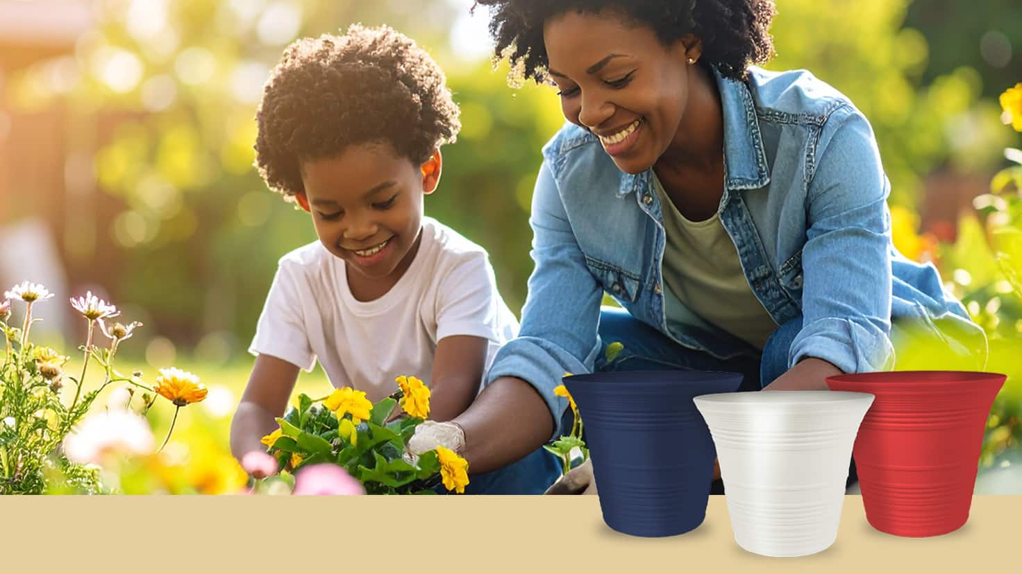 Limited Edition Military Appreciation Planters Benefiting Blue Star Families. Ends 5/31.