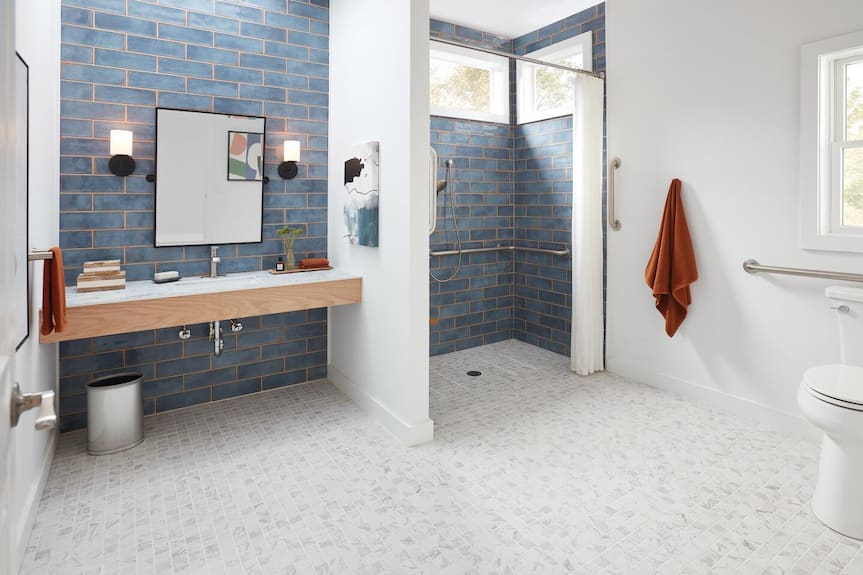 Anti Slip Non Skid Water Proof Toilet Bathroom Bath Rubber Floor