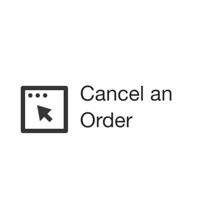 Cancel an Order