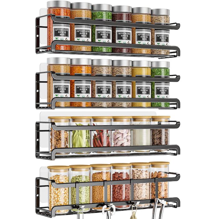 Spice Racks & Spice Jars