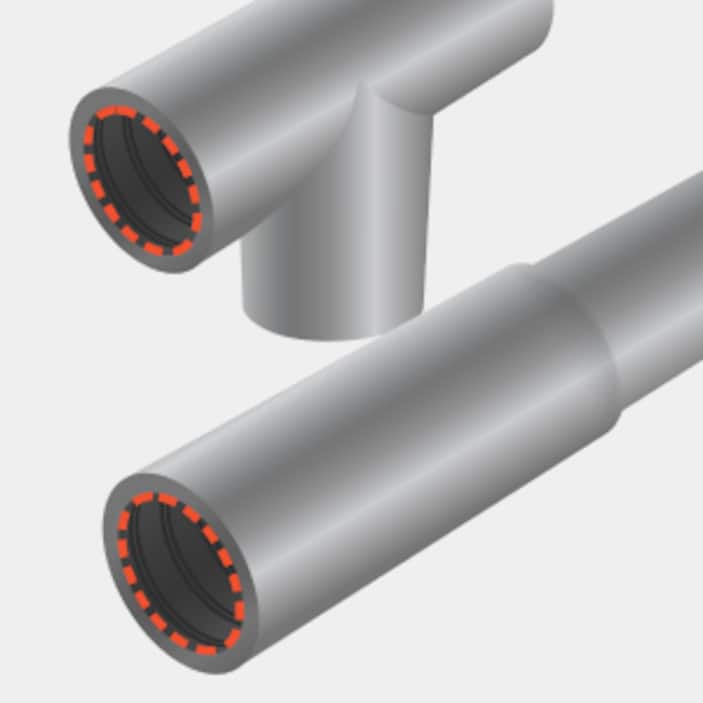 Threaded Pipe Inserts - Maker Pipe