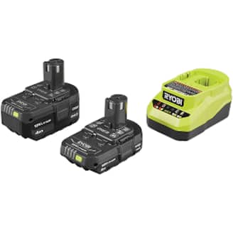 With Purchase of RYOBI® 18V ONE+ Battery Kit