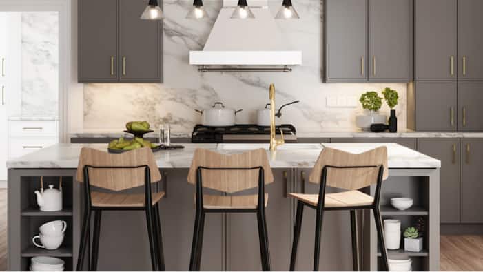 Franklin Cabinets in Valiant Onyx
