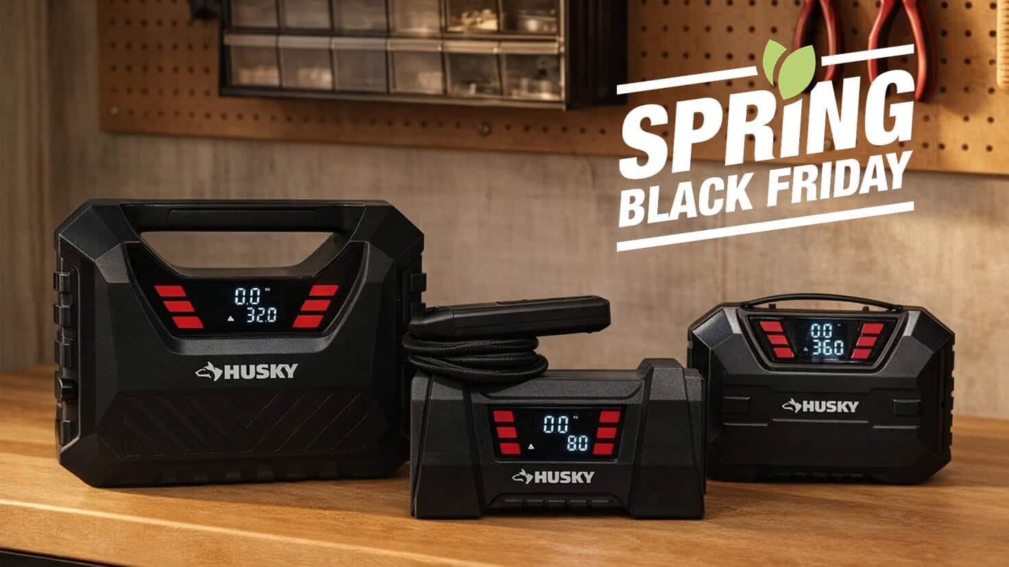 Up to 35% off Select Air Compressors