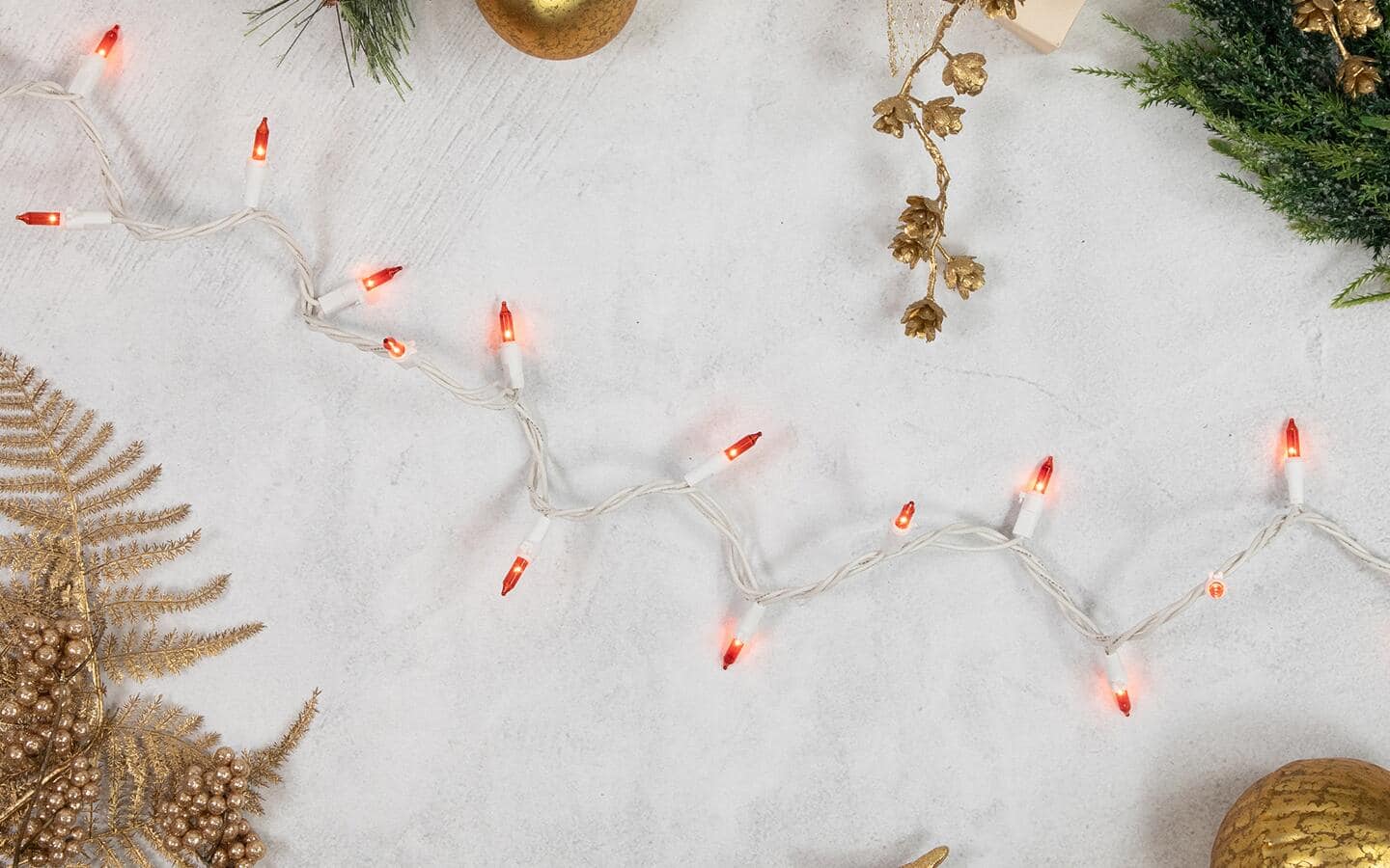 Mini Christmas lights. Mini Christmas lights.