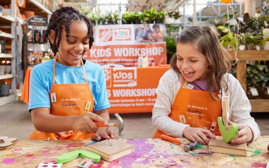 Free In-Store Kids Workshops