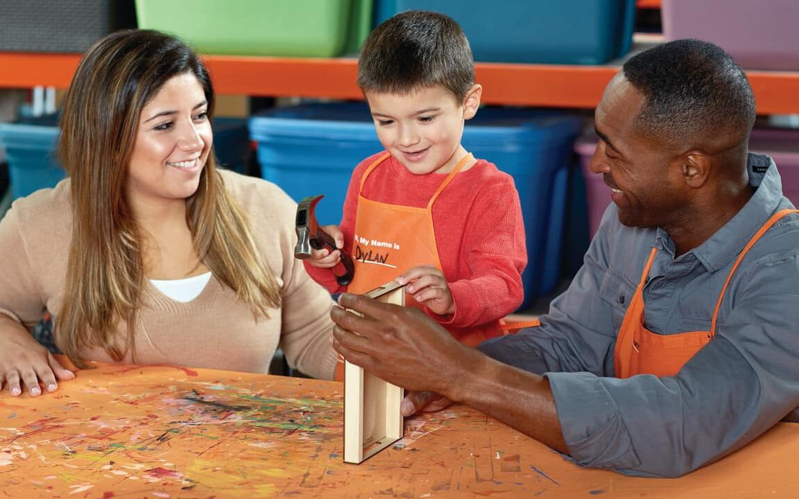 Free Kids Workshops Are Back at Home Depot Every First Saturday of