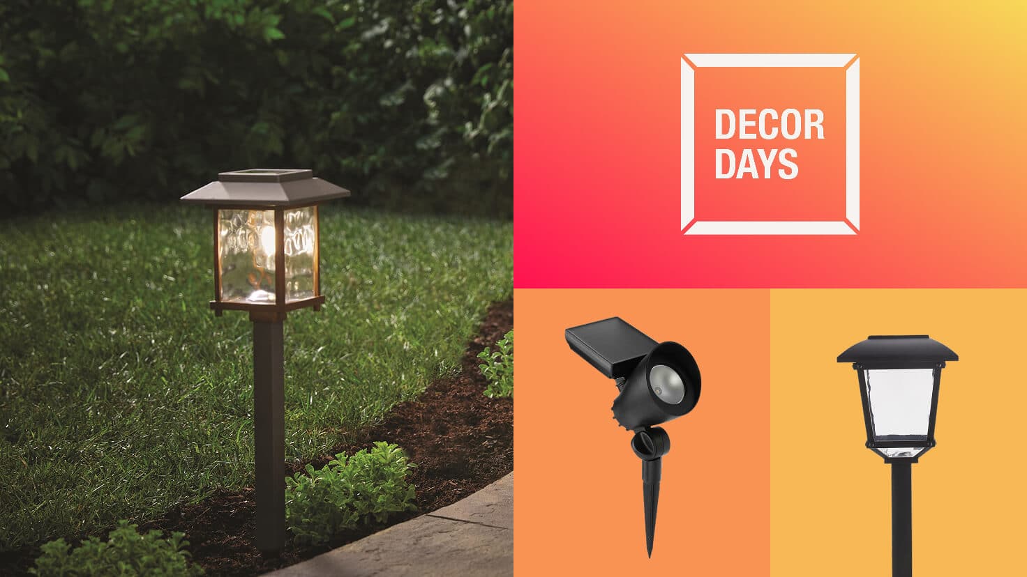 Online Only. Ends 5/13. Up to 30% Off Select Outdoor Lighting