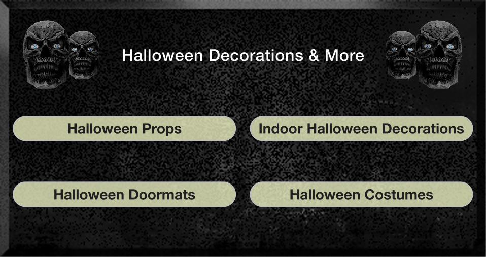 Halloween Decorations & More