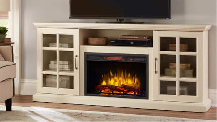 Image for How to Choose a Fireplace TV Stand