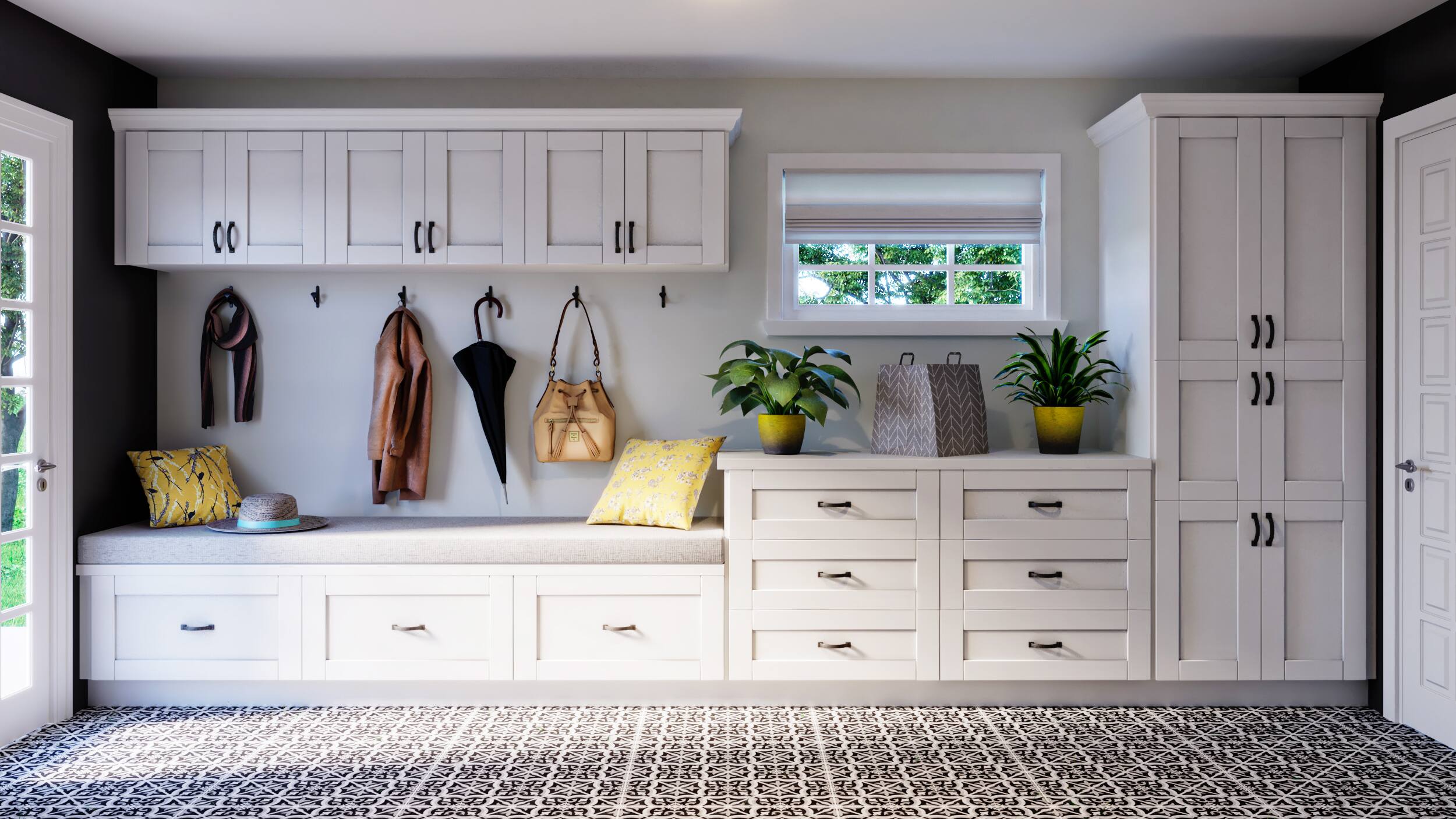 Mancos Cabinets in Bright White