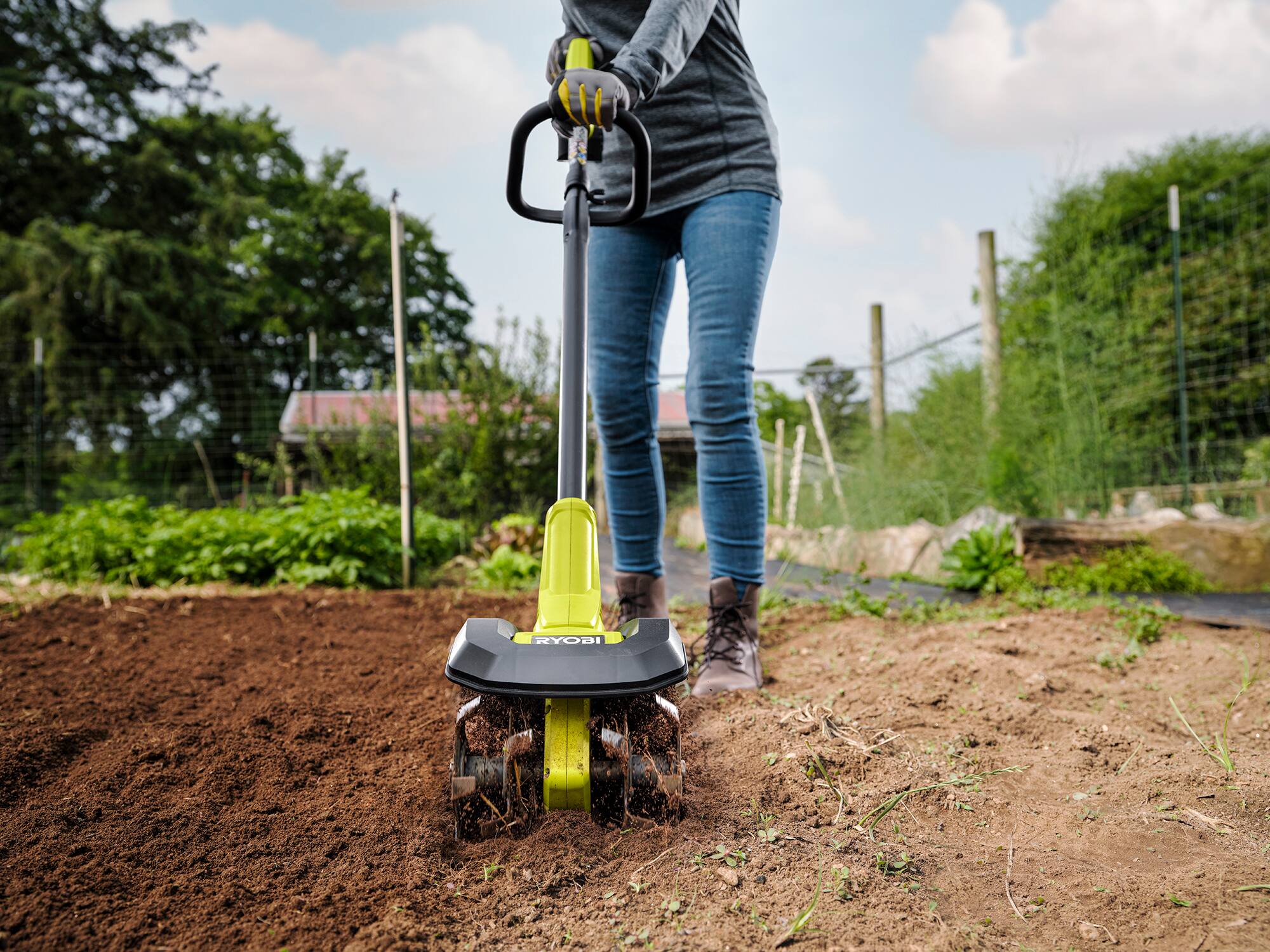 small tiller home depot