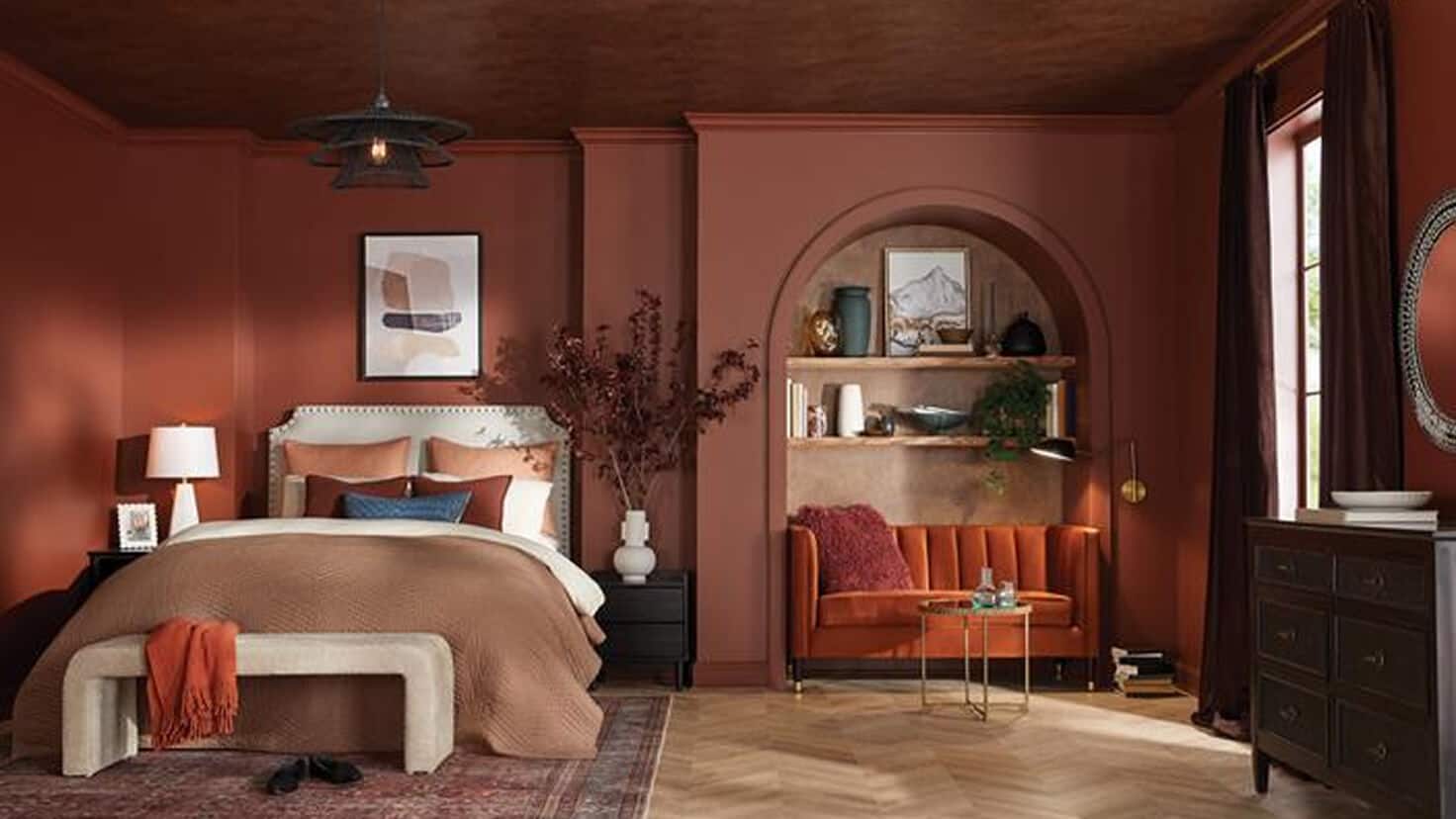Image for 2026 GLIDDEN COLOR OF THE YEAR: WARM MAHOGANY