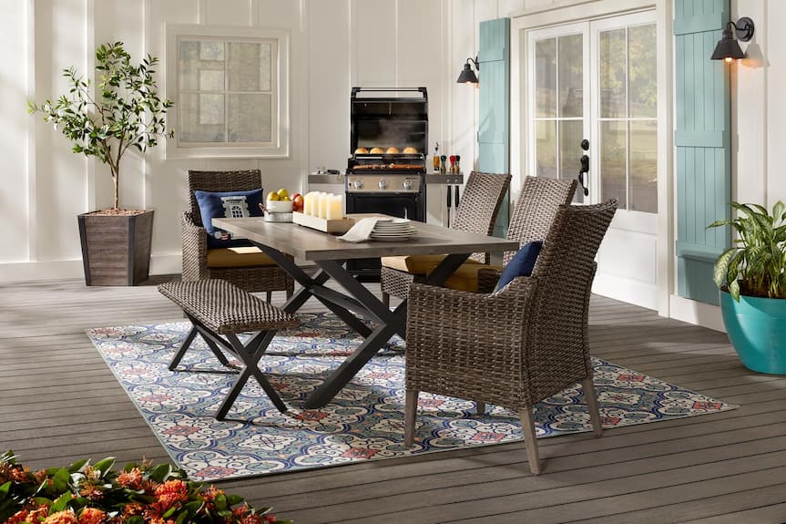 Los muebles para terraza y jardín ideales para el hogar – The Home Depot  Blog
