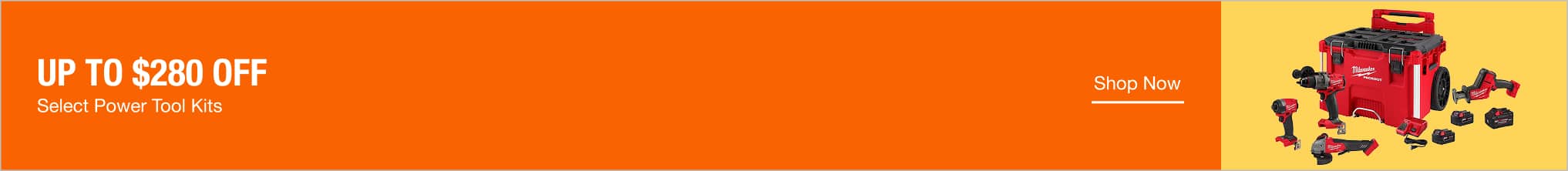 Up to $280 Off Select Power Tool Kits