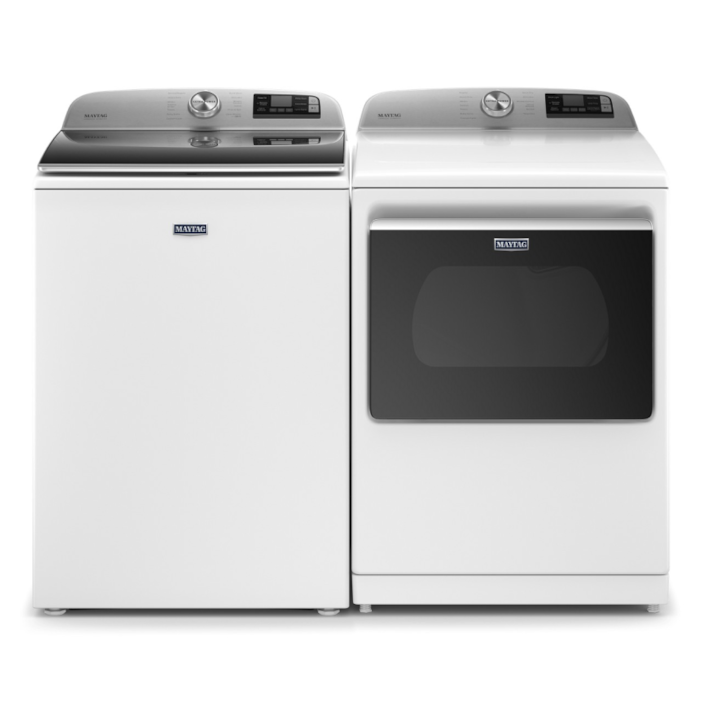 Smart Capable White Top-Load Pair