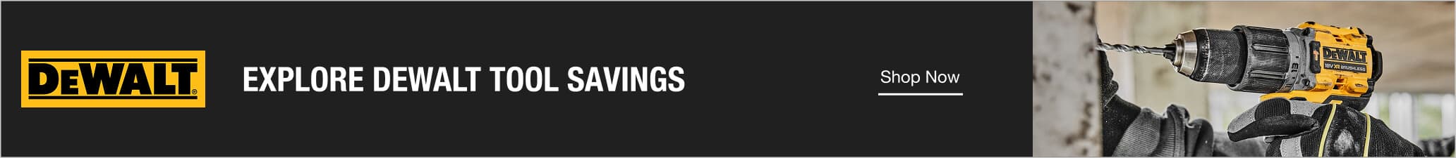 Explore DeWALT Tool Savings