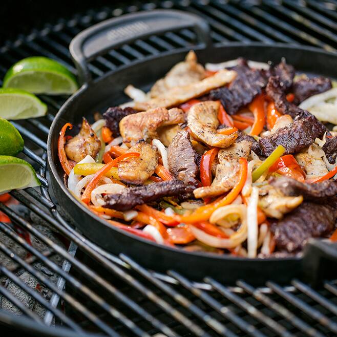 Steak Fajitas, Peppers and Portobello
