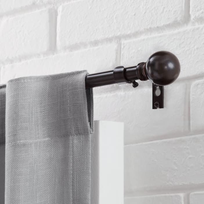 Oil-Rubbed Bronze Curtain Rods