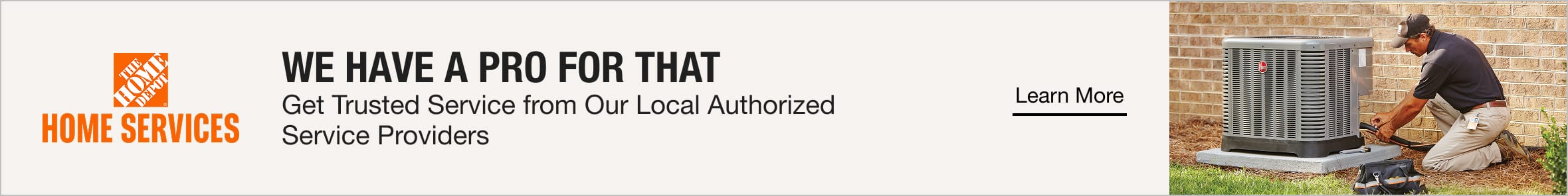 WE HAVE A PRO FOR THAT. Get Trusted Service from Our Local Authorized  Service Providers